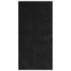 Tappeto a Pelo Corto HUARTE Morbido e Lavabile Nero 100x200cm