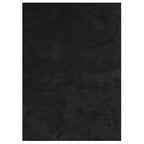 Tappeto a Pelo Corto HUARTE Morbido e Lavabile Nero 120x170cm