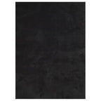 Tappeto a Pelo Corto HUARTE Morbido e Lavabile Nero 160x230cm