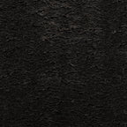 Tappeto a Pelo Corto HUARTE Morbido e Lavabile Nero 200x200cm