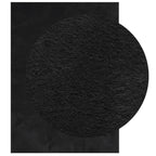 Tappeto a Pelo Corto HUARTE Morbido e Lavabile Nero 200x280cm