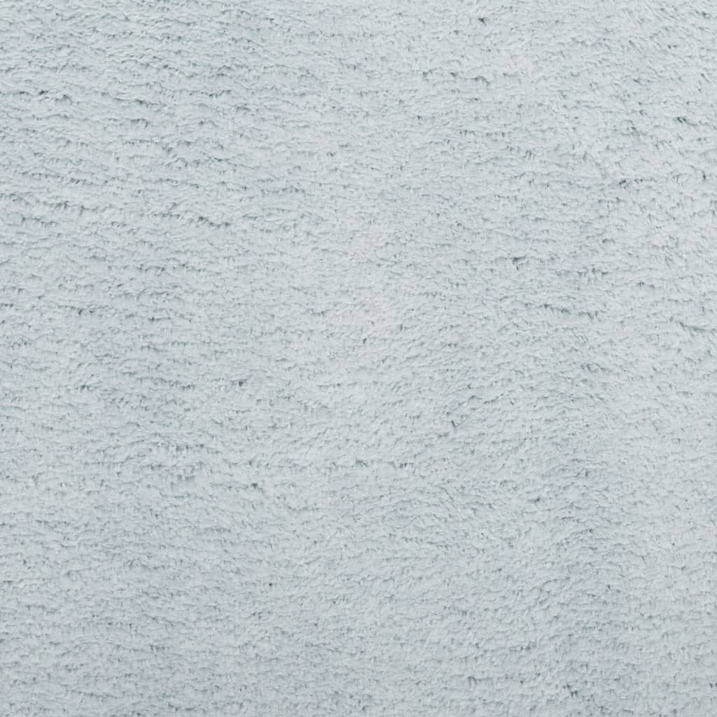 Tappeto a Pelo Corto HUARTE Morbido e Lavabile Blu 80x250 cm