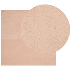 Tappeto a Pelo Corto HUARTE Morbido e Lavabile Rosato 200x200cm