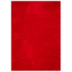 Tappeto a Pelo Corto HUARTE Morbido e Lavabile Rosso 200x280cm