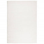 Tappeto Shaggy PAMPLONA a Pelo Lungo Moderno Crema 120x170 cm