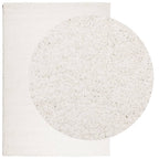 Tappeto Shaggy PAMPLONA a Pelo Lungo Moderno Grigio 140x200 cm