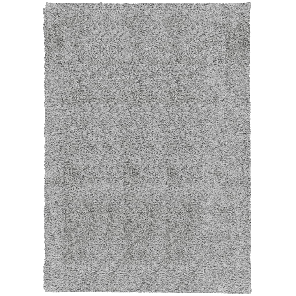 Tappeto Shaggy PAMPLONA a Pelo Lungo Moderno Grigio 200x280 cm