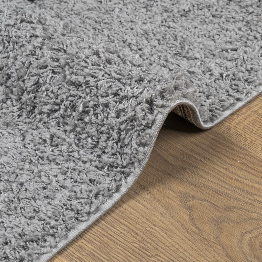 Tappeto Shaggy PAMPLONA a Pelo Lungo Moderno Grigio 200x280 cm