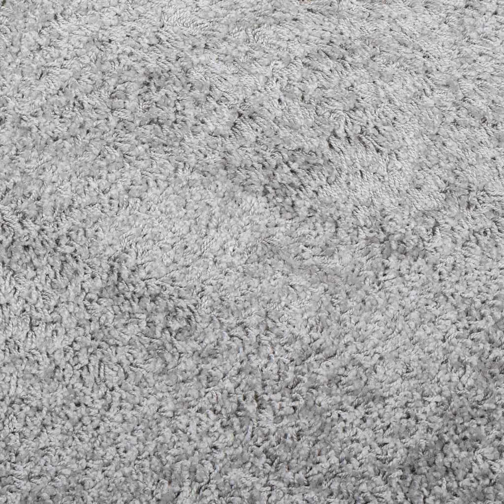 Tappeto Shaggy PAMPLONA a Pelo Lungo Moderno Grigio 200x280 cm