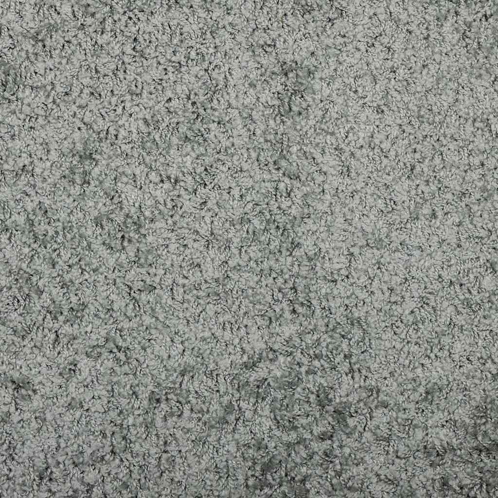 Tappeto Shaggy PAMPLONA a Pelo Lungo Moderno Verde 80x150 cm