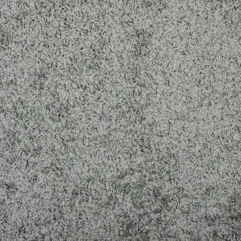 Tappeto Shaggy PAMPLONA a Pelo Lungo Moderno Verde 80x250 cm