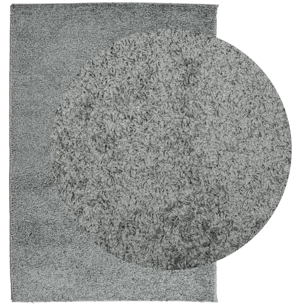 Tappeto Shaggy PAMPLONA a Pelo Lungo Moderno Verde 140x200 cm