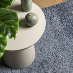 Tappeto Shaggy PAMPLONA a Pelo Lungo Moderno Blu 200x280 cm