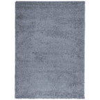 Tappeto Shaggy PAMPLONA a Pelo Lungo Moderno Blu 240x340 cm