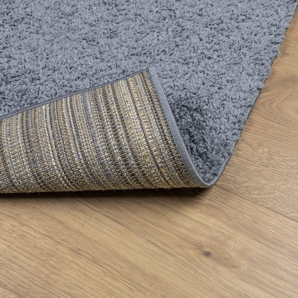 Tappeto Shaggy PAMPLONA a Pelo Lungo Moderno Blu 240x340 cm