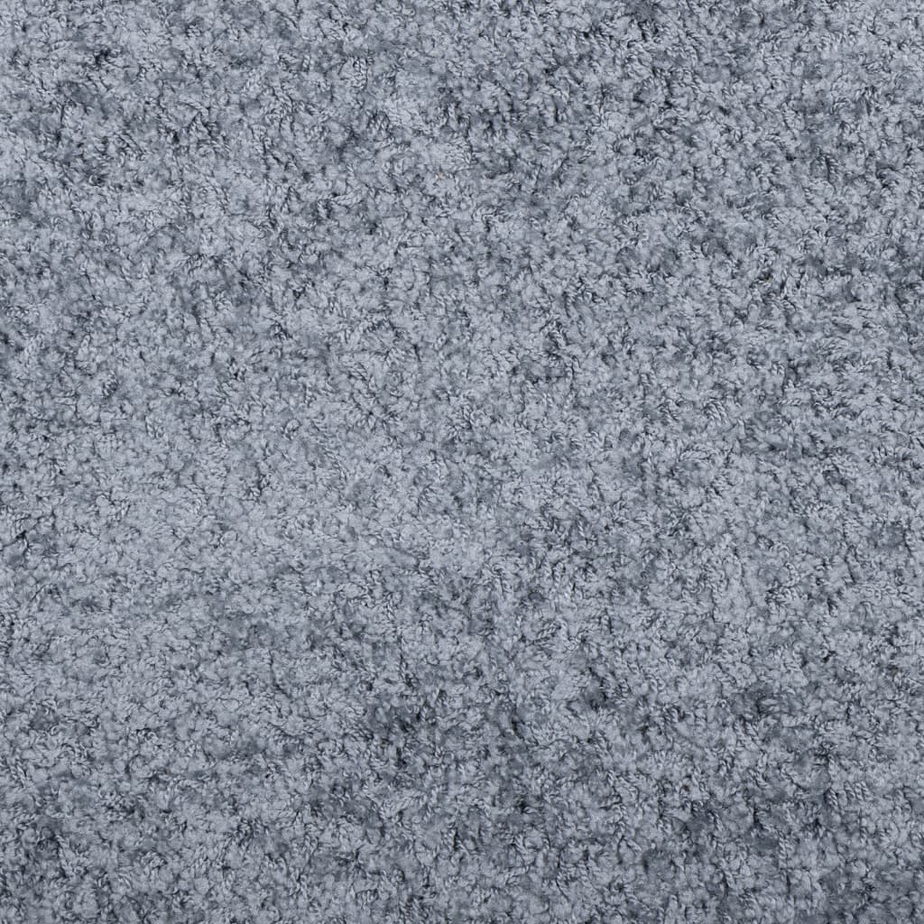 Tappeto Shaggy PAMPLONA a Pelo Lungo Moderno Blu 240x340 cm