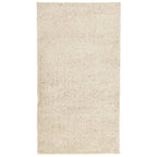 Tappeto Shaggy PAMPLONA a Pelo Lungo Moderno Oro 60x110 cm