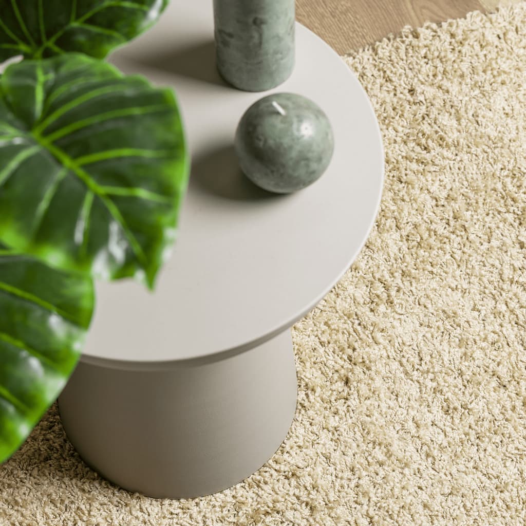Tappeto Shaggy PAMPLONA a Pelo Lungo Moderno Oro 120x170 cm