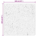 Tappeto Shaggy PAMPLONA a Pelo Lungo Moderno Oro 160x160 cm