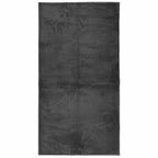 Tappeto IZA a Pelo Corto Aspetto Scandinavo antracite 80x150 cm