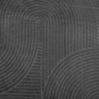 Tappeto IZA a Pelo Corto Aspetto Scandinavo antracite 80x150 cm