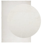 Tappeto IZA a Pelo Corto Aspetto Scandinavo Crema 120x170 cm