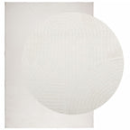 Tappeto IZA a Pelo Corto Aspetto Scandinavo Crema 140x200 cm
