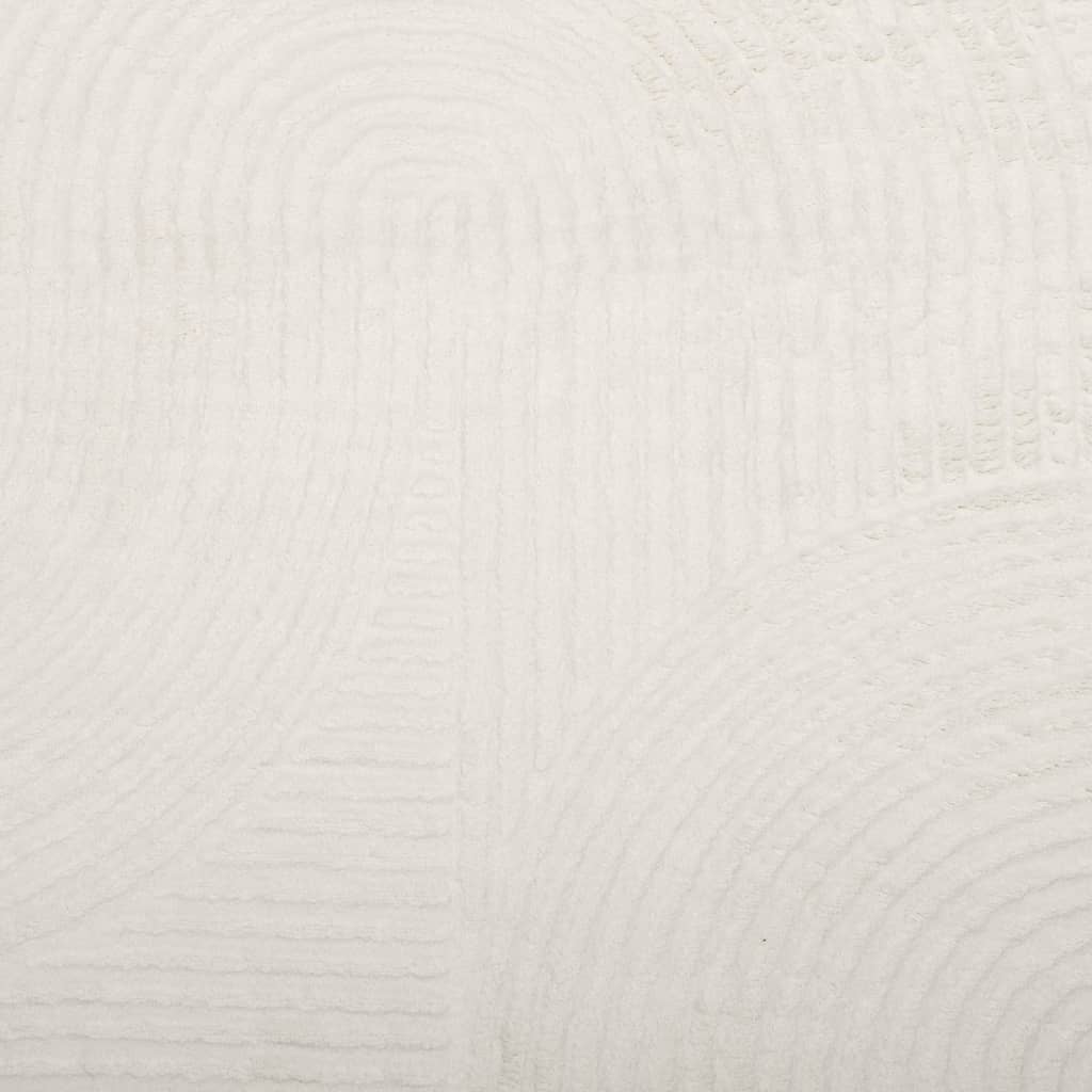 Tappeto IZA a Pelo Corto Aspetto Scandinavo Crema 140x200 cm