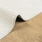 Tappeto IZA a Pelo Corto Aspetto Scandinavo Crema 200x280 cm