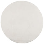 Tappeto IZA a Pelo Corto con Aspetto Scandinavo Crema Ø 200 cm