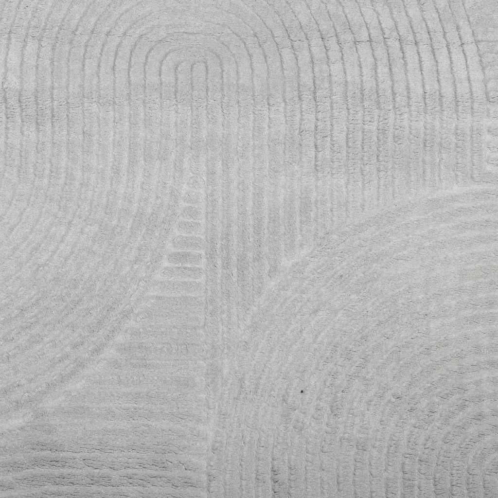 Tappeto IZA a Pelo Corto Aspetto Scandinavo Grigio 80x150 cm