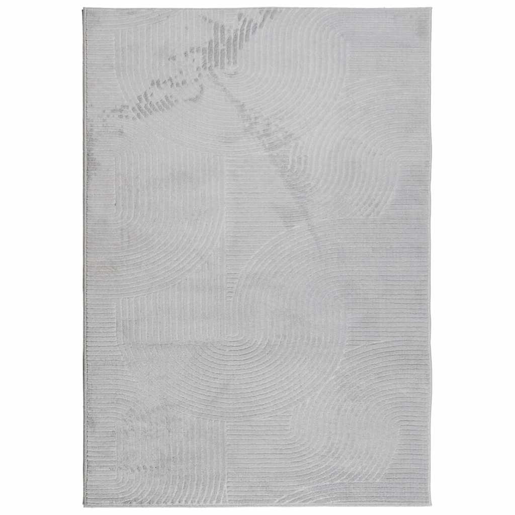 Tappeto IZA a Pelo Corto Aspetto Scandinavo Grigio 160x230 cm