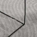 Tappeto IZA a Pelo Corto Aspetto Scandinavo Grigio 240x340 cm