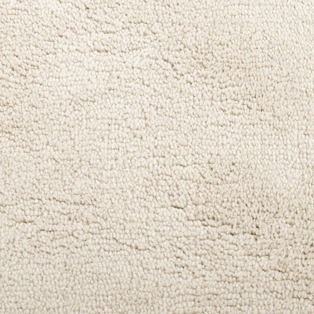 Tappeto OVIEDO a Pelo Corto Beige 120x120 cm