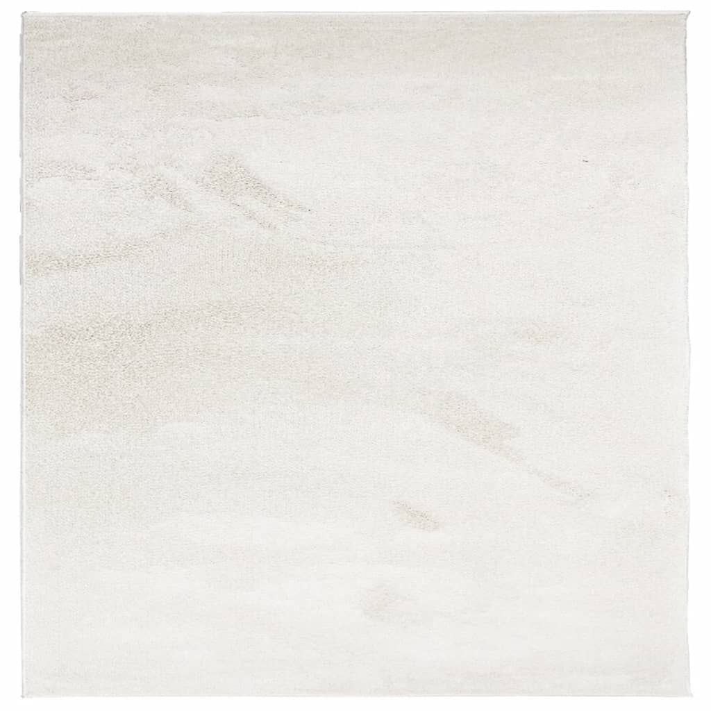 Tappeto OVIEDO a Pelo Corto Beige 200x200 cm