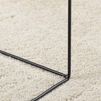 Tappeto OVIEDO a Pelo Corto Beige 200x200 cm