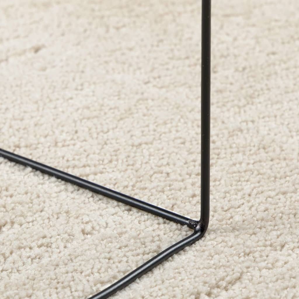 Tappeto OVIEDO a Pelo Corto Beige 240x240 cm