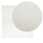 Tappeto OVIEDO a Pelo Corto Crema 120x120 cm