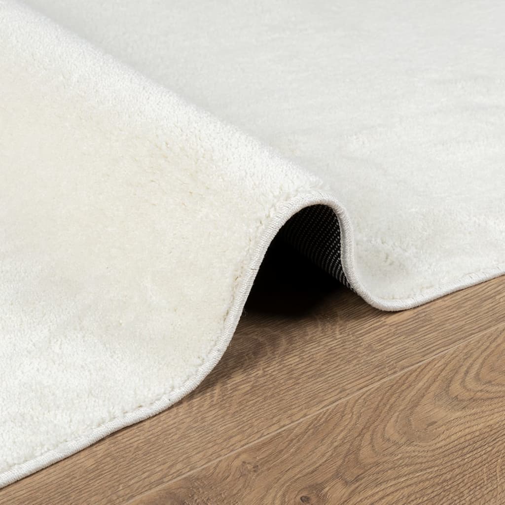Tappeto OVIEDO a Pelo Corto Crema 160x230 cm