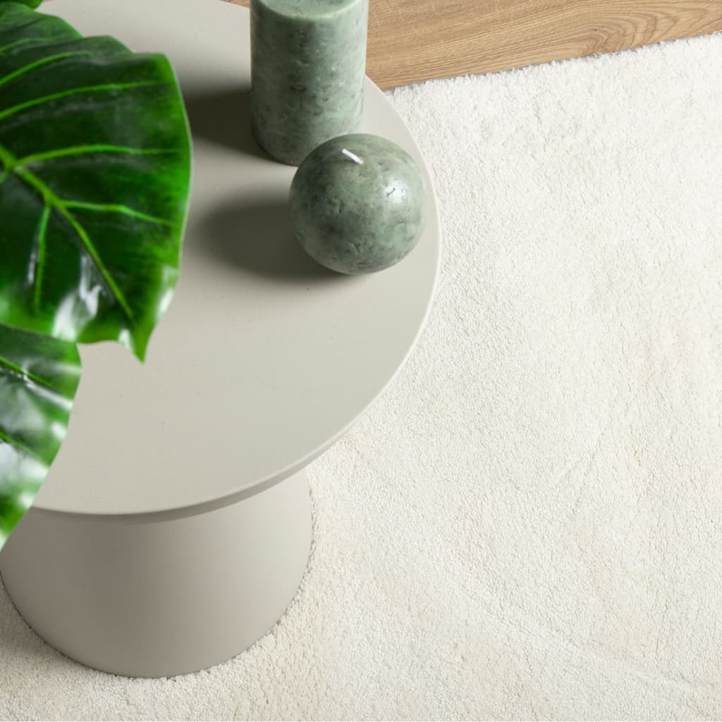 Tappeto OVIEDO a Pelo Corto Crema 160x230 cm