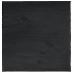 Tappeto OVIEDO a Pelo Corto Nero 120x120 cm
