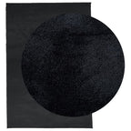 Tappeto OVIEDO a Pelo Corto Nero 140x200 cm