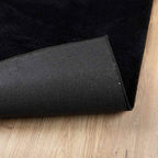 Tappeto OVIEDO a Pelo Corto Nero 160x230 cm