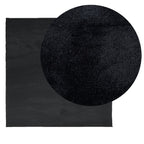 Tappeto OVIEDO a Pelo Corto Nero 240x240 cm