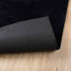 Tappeto OVIEDO a Pelo Corto Nero 240x340 cm