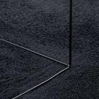 Tappeto OVIEDO a Pelo Corto Nero 240x340 cm