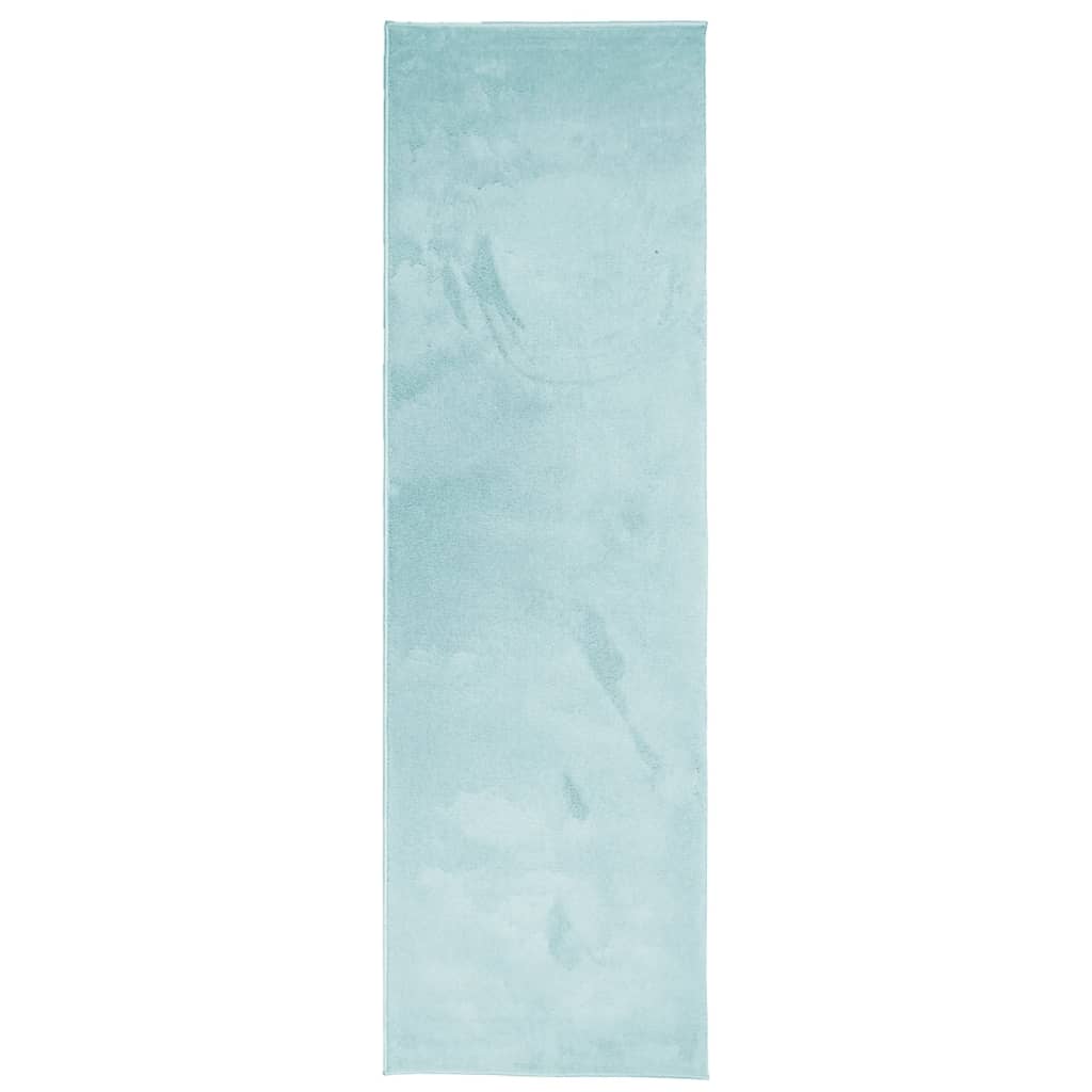 Tappeto OVIEDO a Pelo Corto Verde 80x250 cm