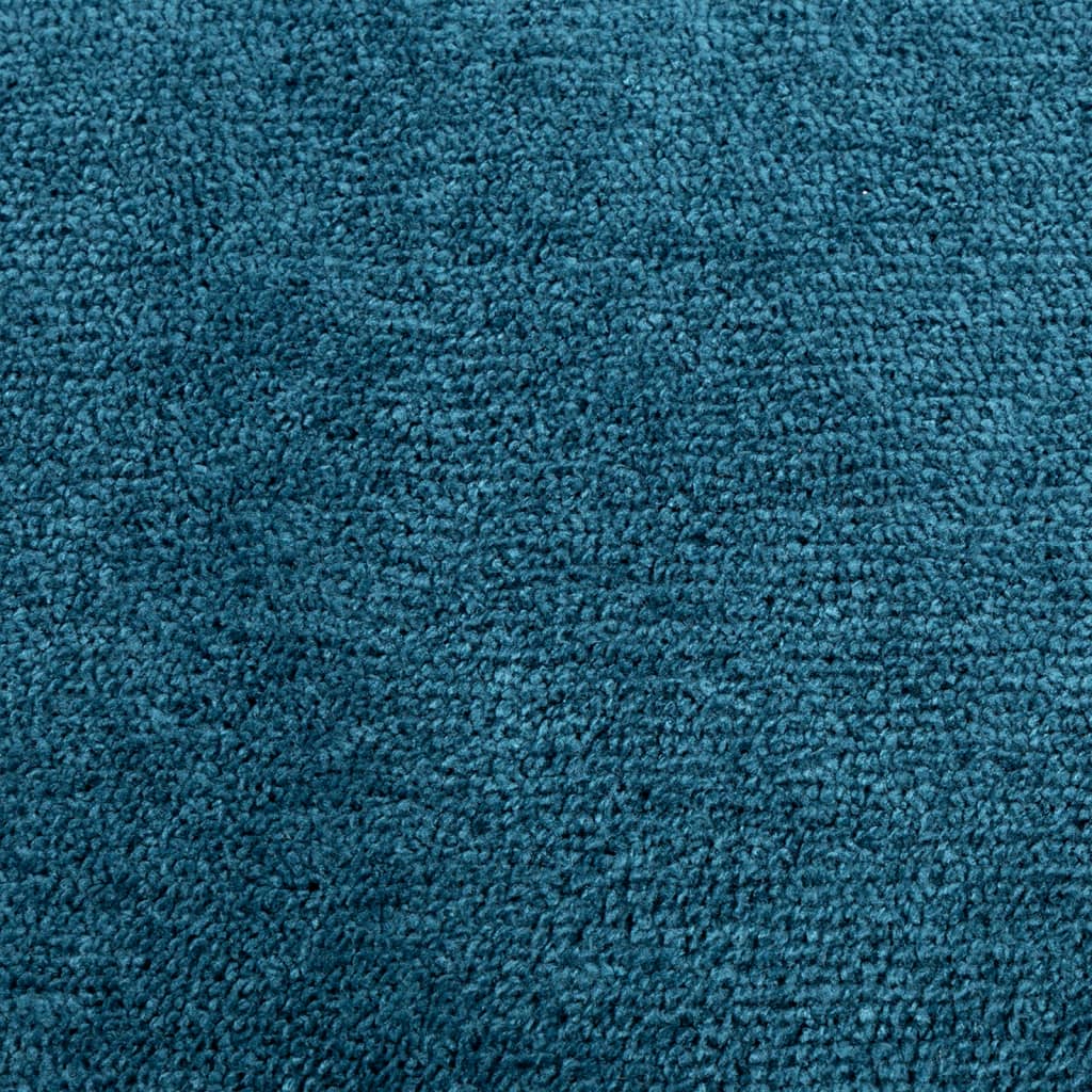 Tappeto OVIEDO a Pelo Corto Turchese 140x200 cm