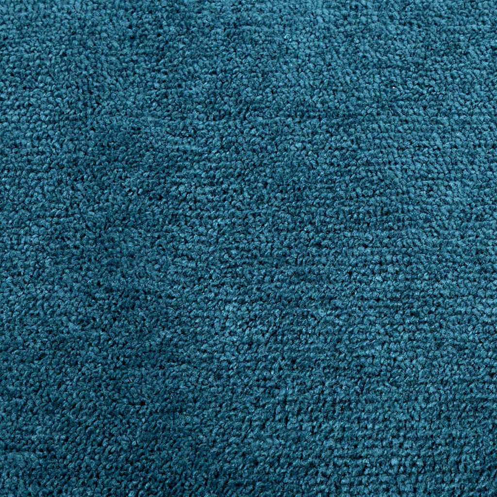 Tappeto OVIEDO a Pelo Corto Turchese 240x240 cm