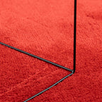 Tappeto OVIEDO a Pelo Corto Rosso 140x200 cm